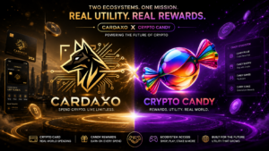 Candy Token rewards ecosystem powering Cardaxo crypto card