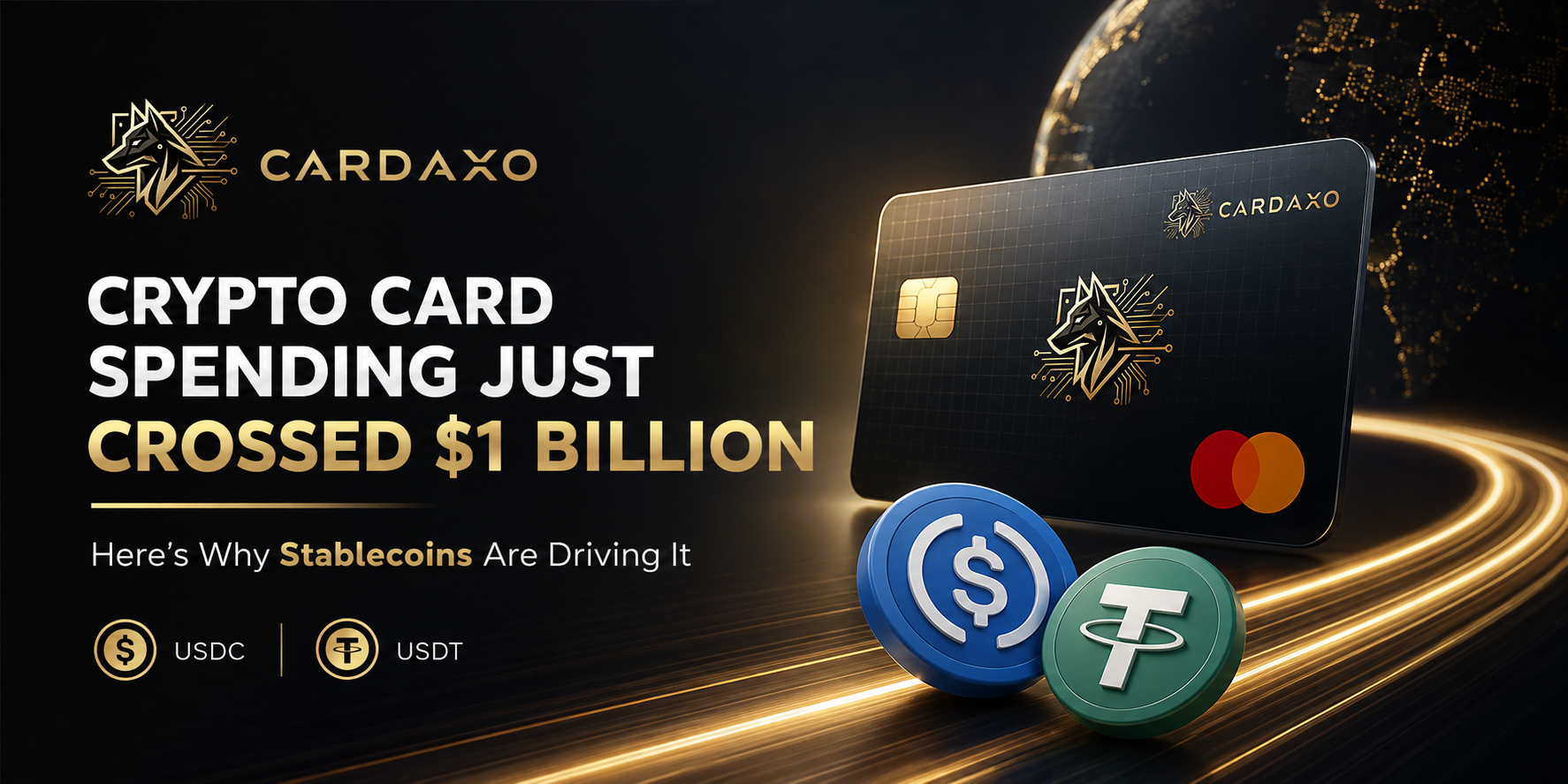 Crypto Card Spending Just Crossed $1 Billion