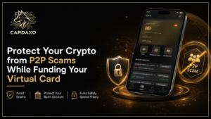 Protecting your crypto from P2P scams while funding a virtual card